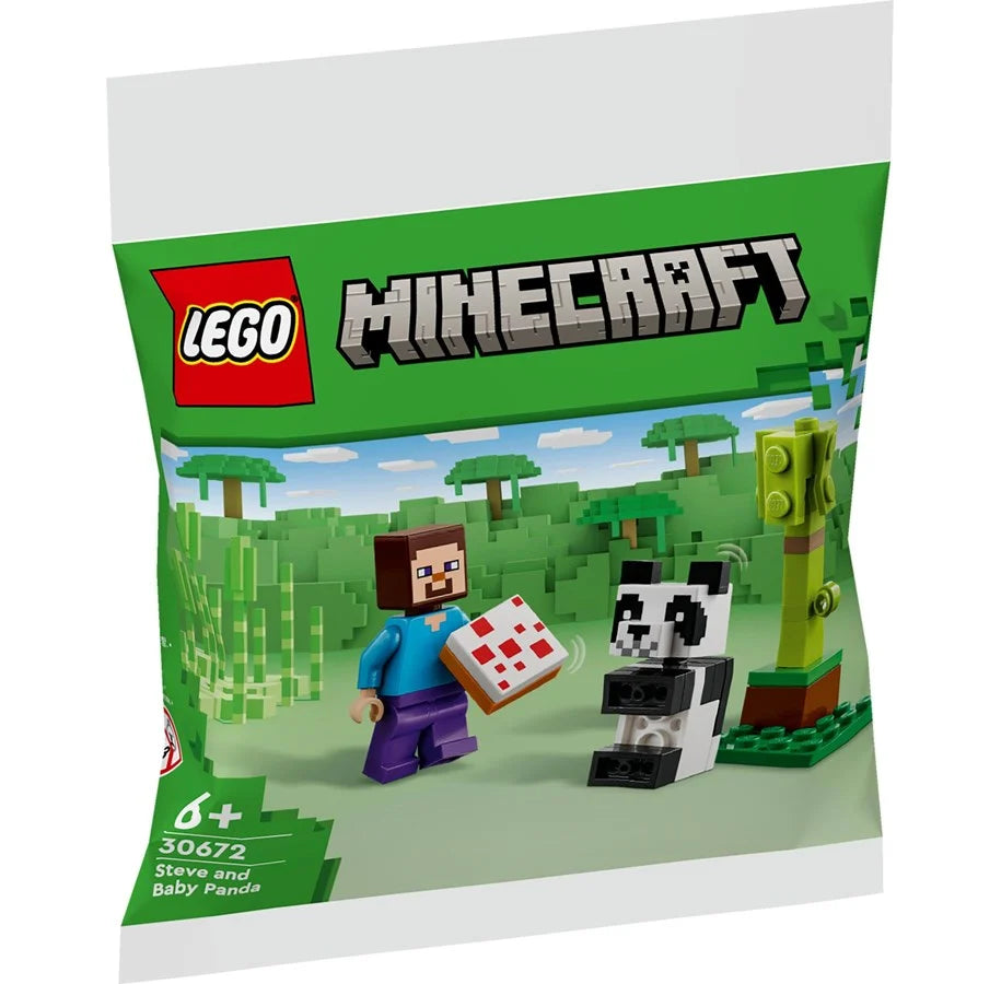 LEGO Minecraft - Steve og pandaunge 30672