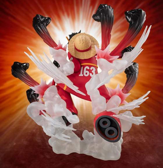 Monkey D. Luffy Gum Gum Hawk Gatling Figuarts ZERO Extra Battle PVC Statue 19 cm
