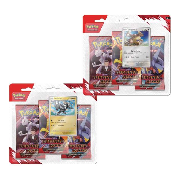 Pokémon TCG: Scarlet & Violet – Destined Rivals 3-Pack Blister
