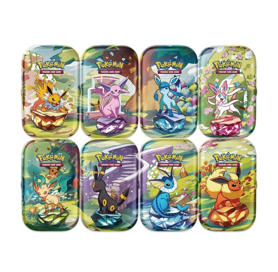 Prismatic Evolutions Mini Tins