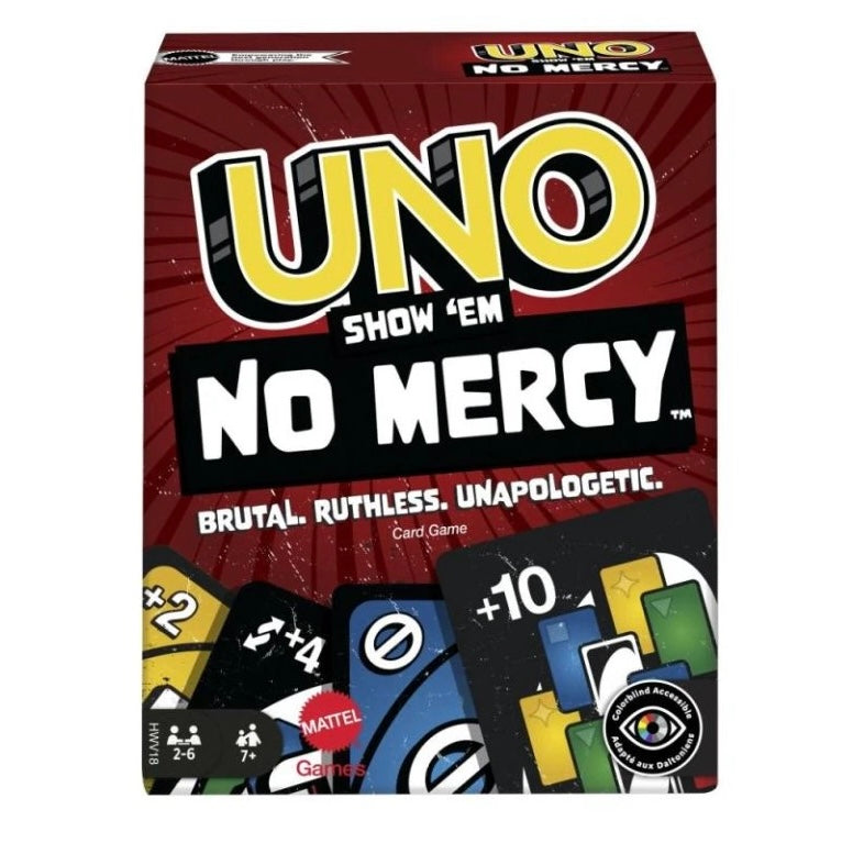 Uno No Mercy Kortspill