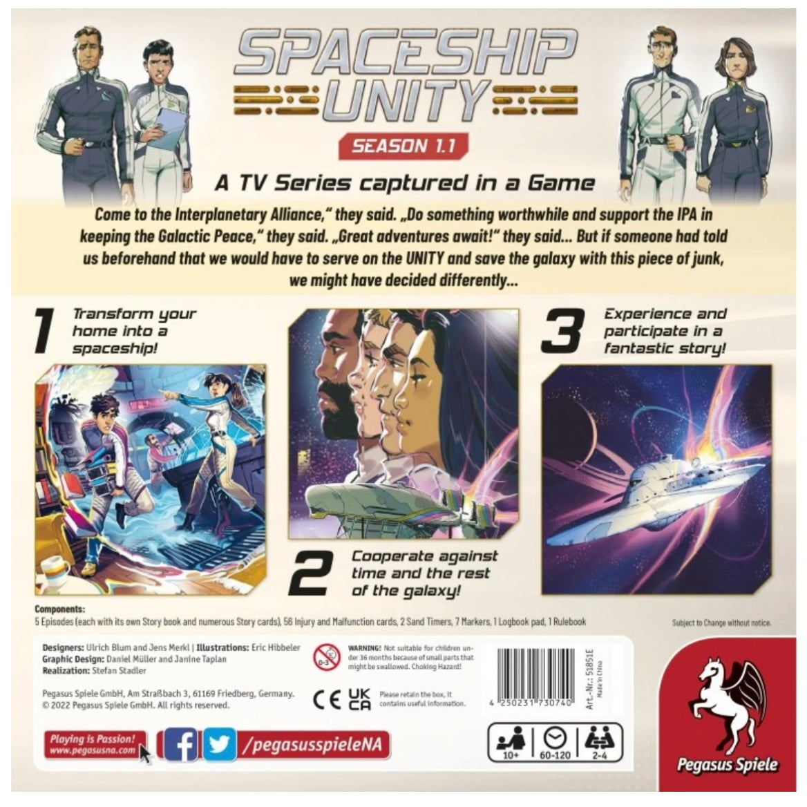 Spaceship Unity – Season 1.1 (EN)