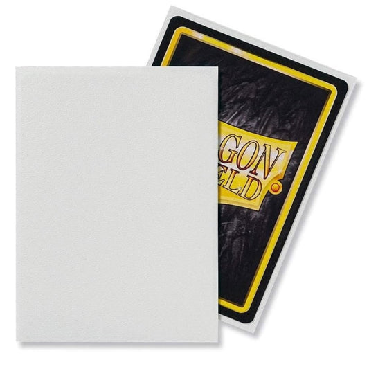 Dragon Shield - Matte Standard Size Sleeves 100pk - White