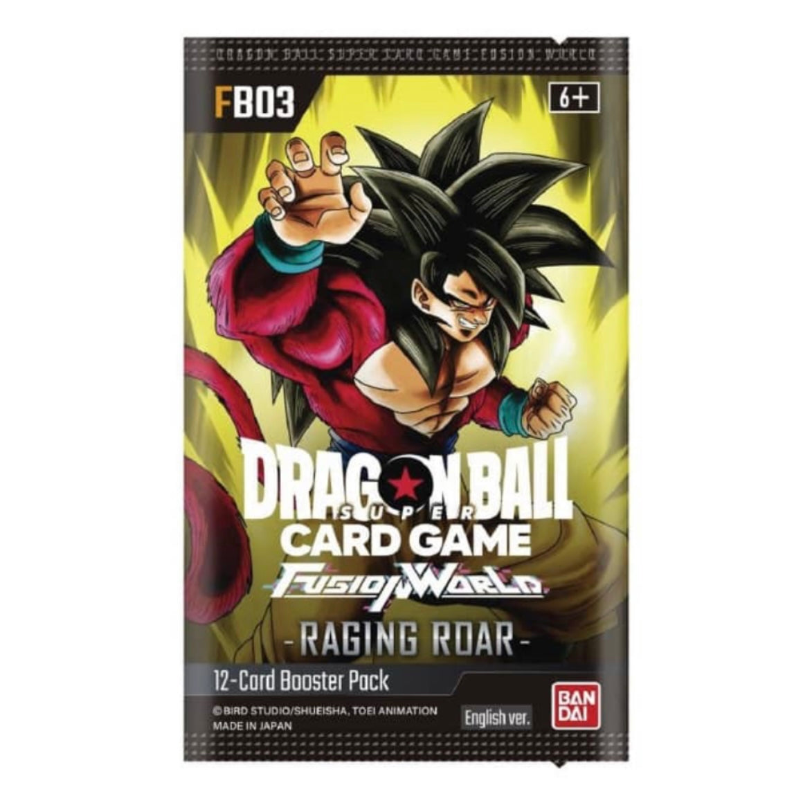 Dragon Ball Super – Fusion World Raging Roar (FB03) Booster