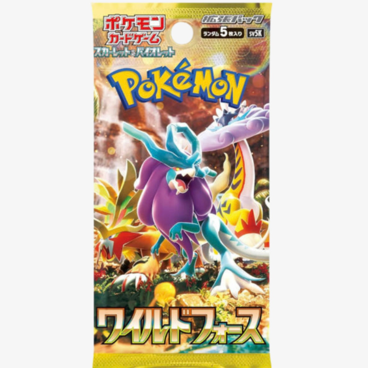 Pokemon Wild Force Booster Japansk