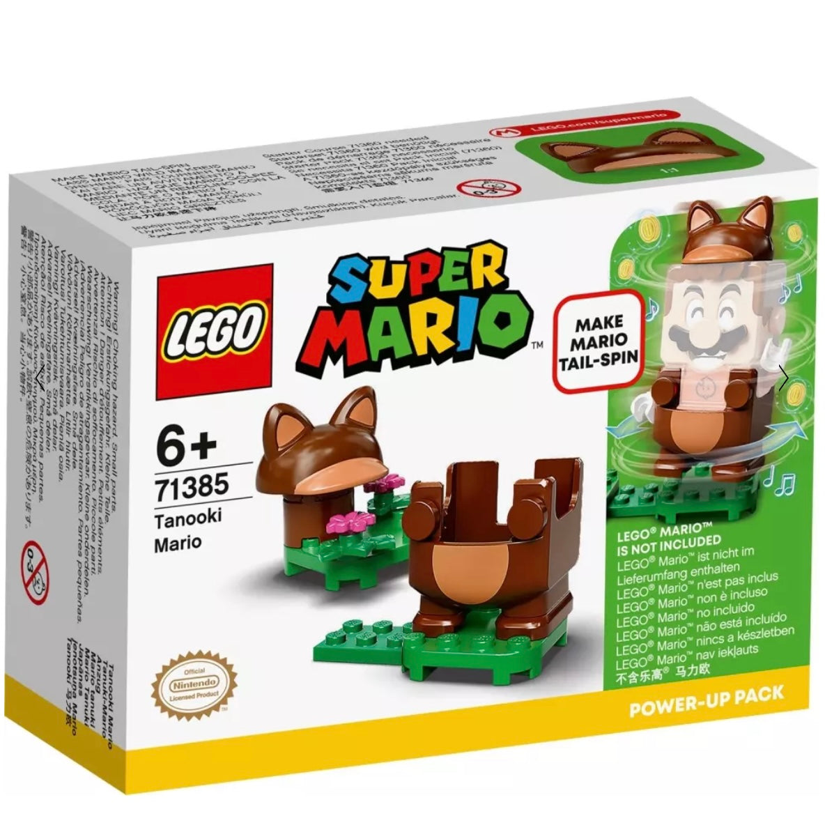 Lego Super Mario Power-Up-pakken Tanooki Mario 71385