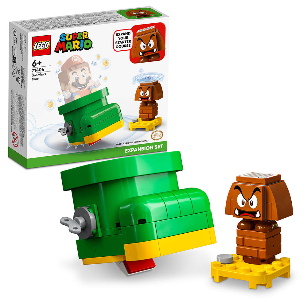 LEGO Super Mario 71404 Ekstrabanesettet Goombas sko