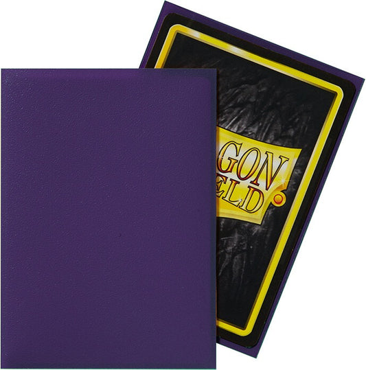 Dragon Shield - Matte Standard Size Sleeves 100pk - Purple