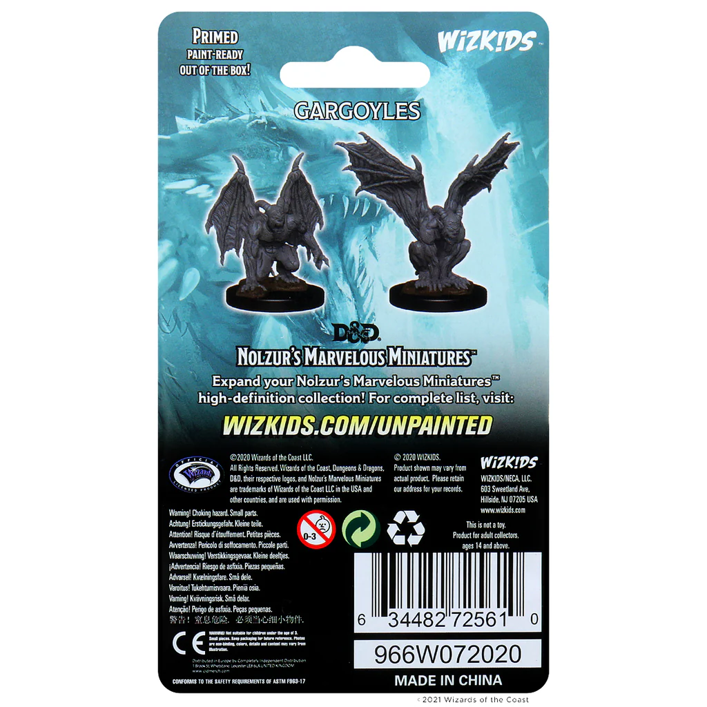 WizKids - D&D Nolzurs Marvelous Miniatures: Gargoyles