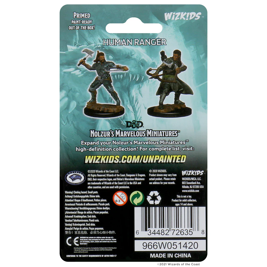 WizKids - D&D Nolzurs Marvelous Miniatures: Human Ranger