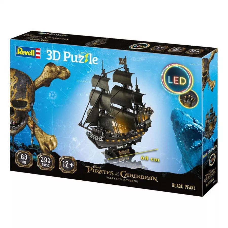 Pirates of the Caribbean: Dead Men Tell No Tales 3D Puzzle Black Pearl LED Edition 63cm