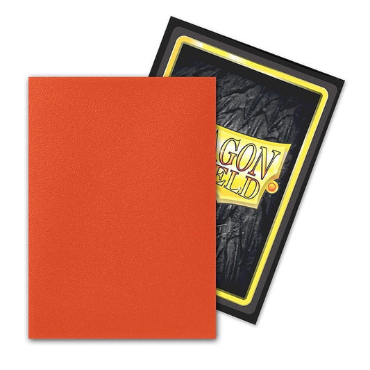 Dragon Shield - Dual Matte Art Standard Size Sleeves 100pk - Ember