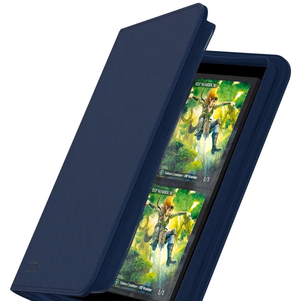 Ultimate Guard Zipfolio 160 8-Pocket Xenoskin - Blue
