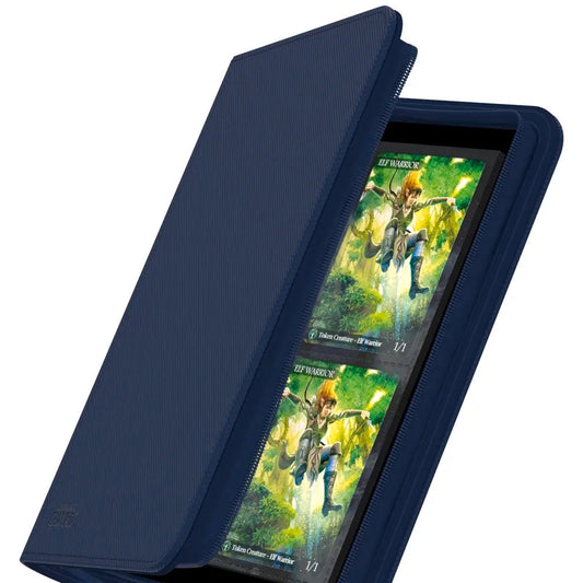Ultimate Guard Zipfolio 160 8-Pocket Xenoskin - Blue
