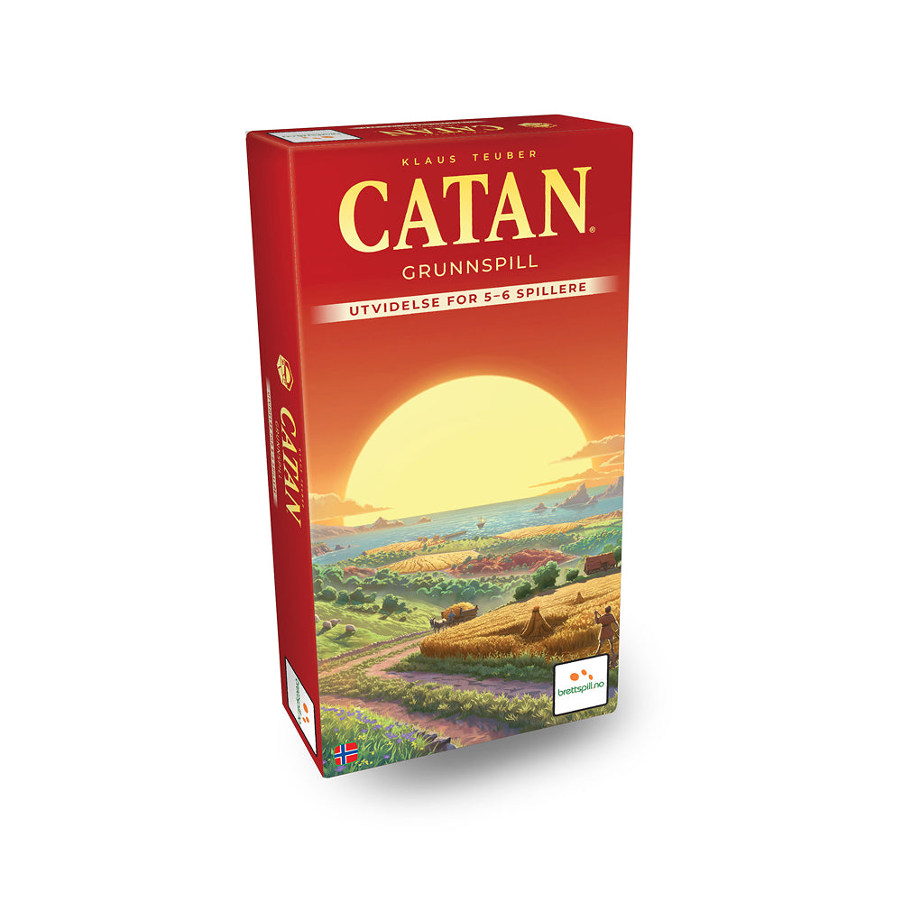 Catan: Grunnspill Utvidelse 5-6 (NO)
