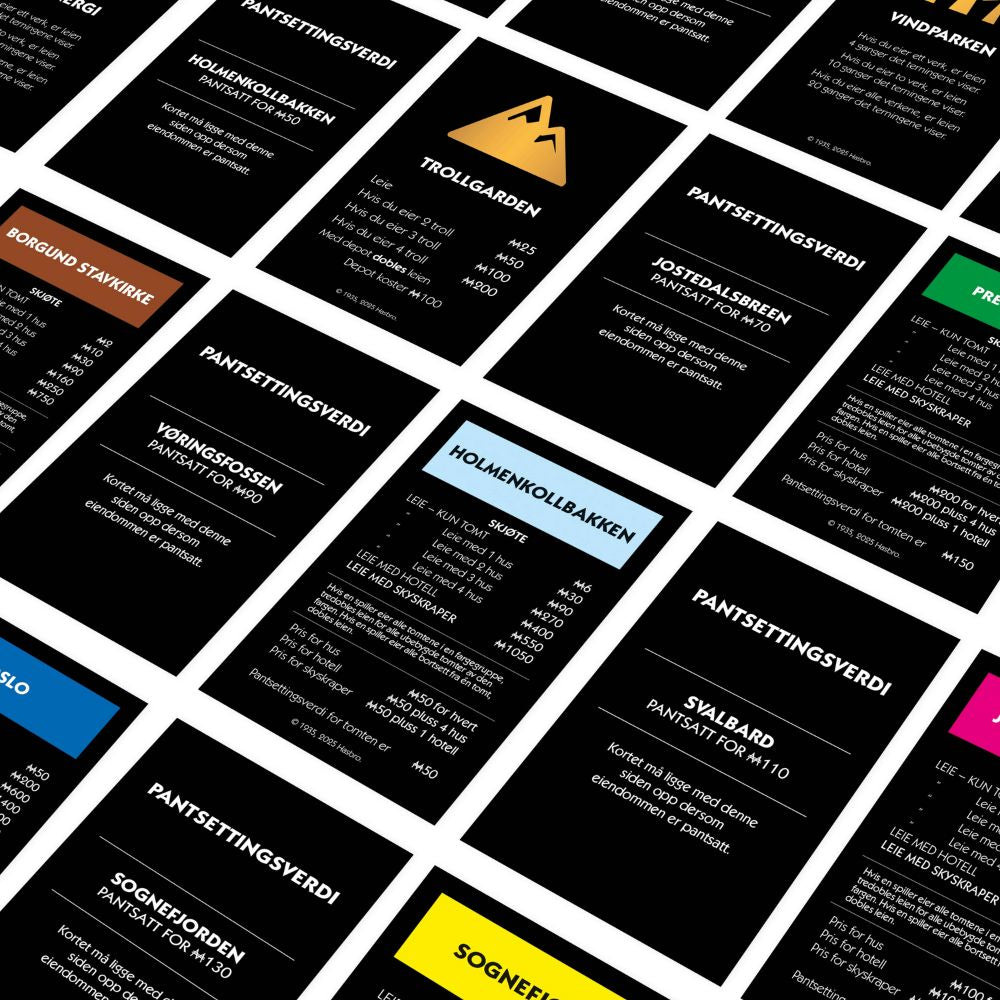 Monopoly Mega Gold (NO)