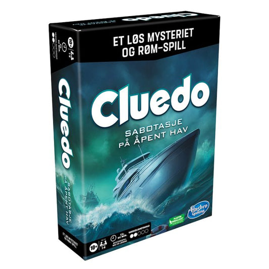 Cluedo sabotasje på åpent hav