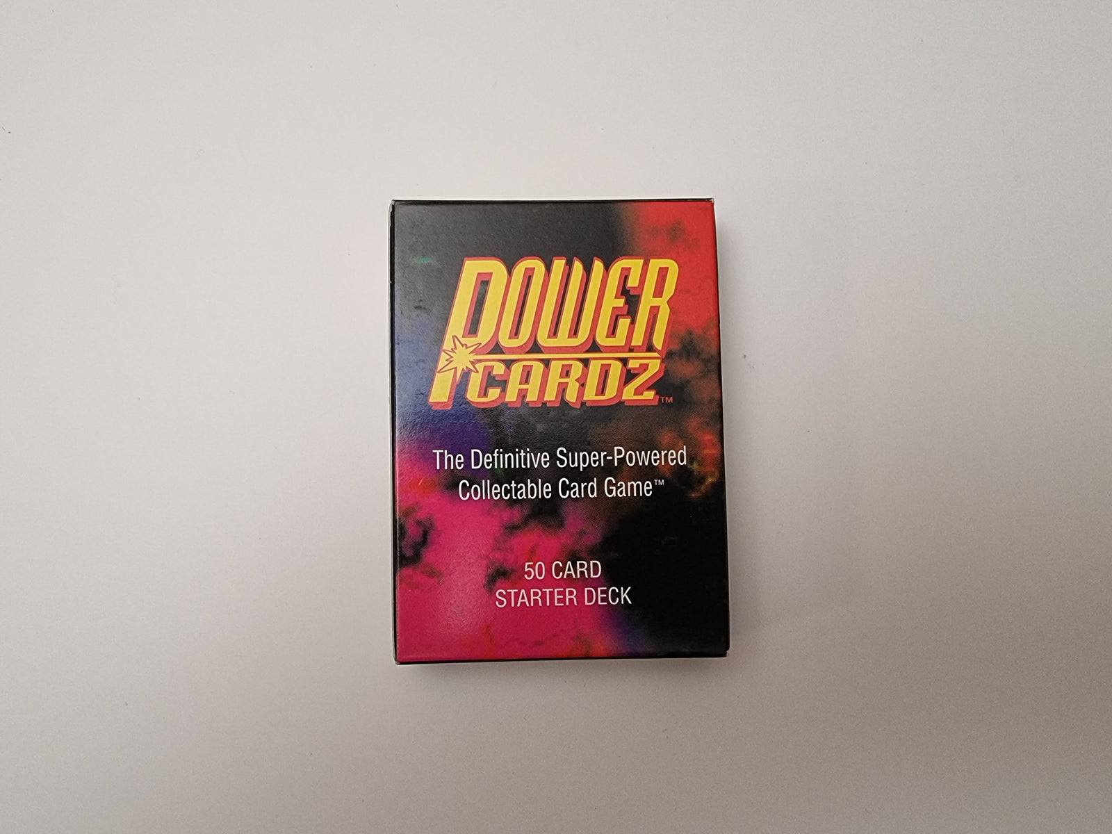 Power CARDZ Collectable Card Game fra 1995 med ekstra kort
