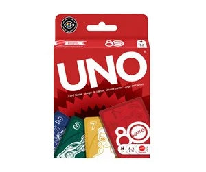 UNO Mattel 80th Ruby Red