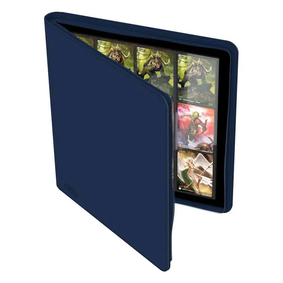 Ultimate Guard Zipfolio 480 24-Pocket Xenoskin - Blue