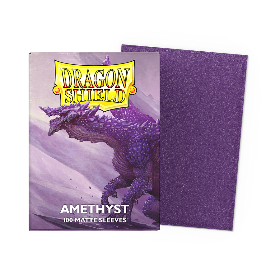 Dragon Shield - Matte Standard Size Sleeves 100pk - Amethyst