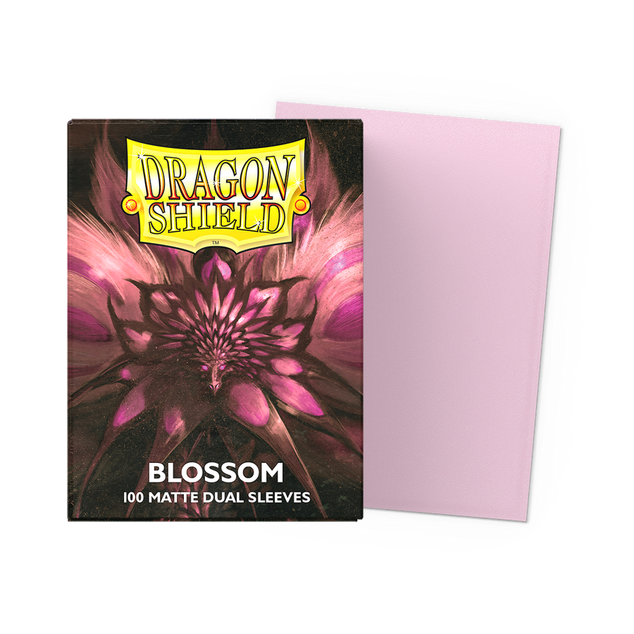 Dragon Shield - Dual Matte Standard Size Sleeves 100pk - Blossom