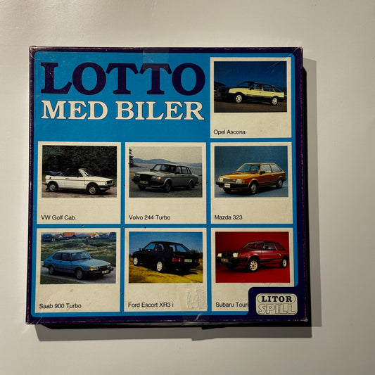 Lotto med biler 1984