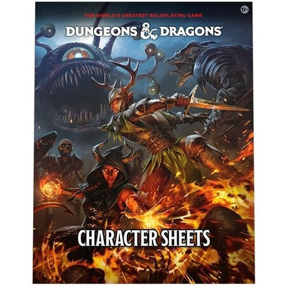 Dungeons & Dragons – Character Sheets 2024