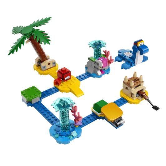 Lego Super Mario Ekstrabanesettet Dorries strandfasade (71398)
