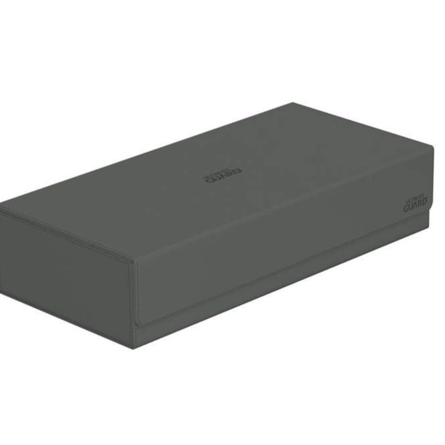 Superhive Flip Card Case Grey Monocolor XenoSkin Standard Size (550+) Deck Box