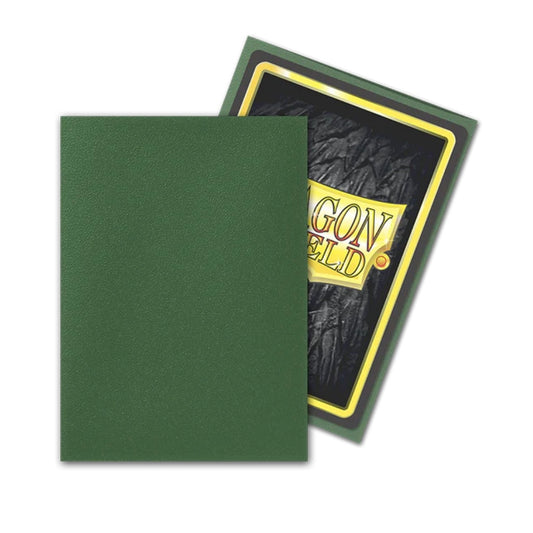 Dragon Shield - Matte Standard Size Sleeves 100pk - Forest Green