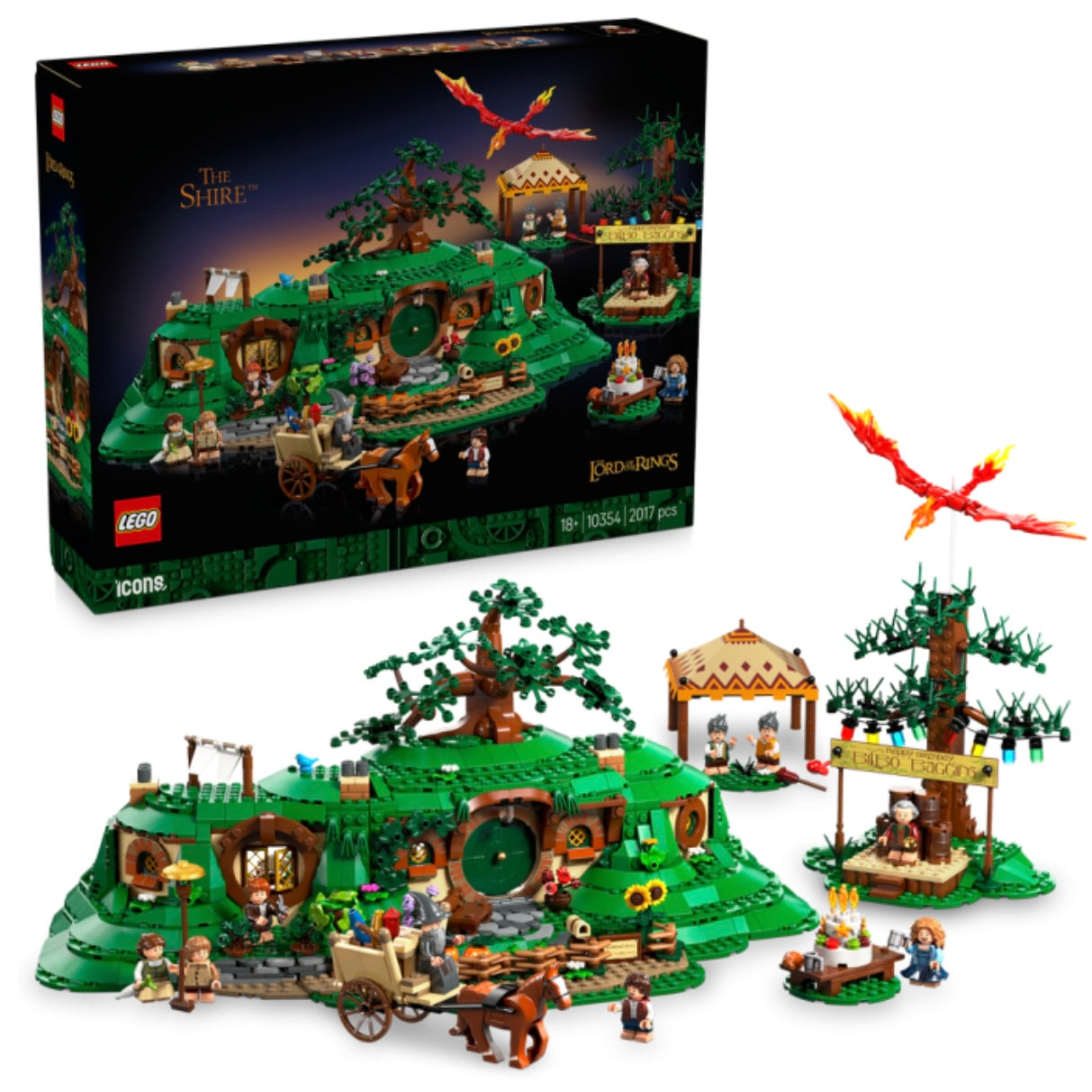LEGO Icons 10354 – Ringenes herre: Hobsyssel