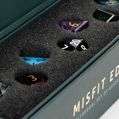Fanroll - Misfit Gemstone Mystic Mines terning sett
