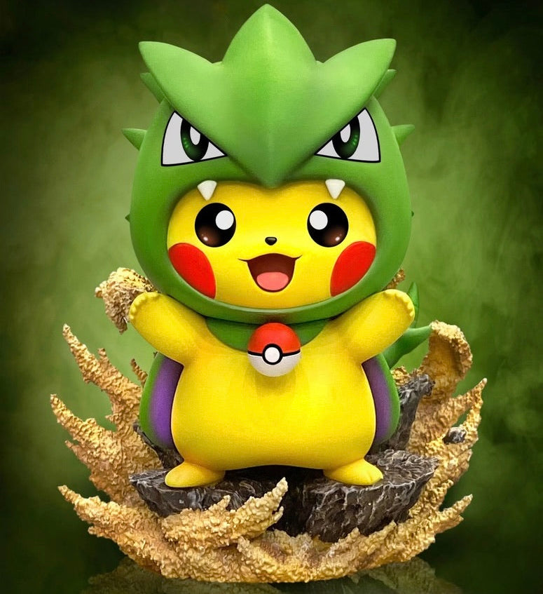 Pikachu i Tyranitar kostyme