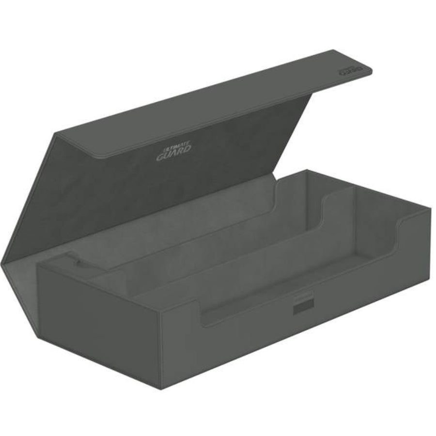 Superhive Flip Card Case Grey Monocolor XenoSkin Standard Size (550+) Deck Box