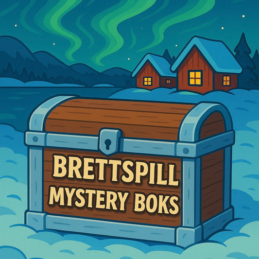 Brettspill Mystery boks sølv