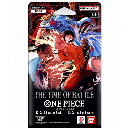 One Piece OP-16: The Time of Battle Sleeved Booster