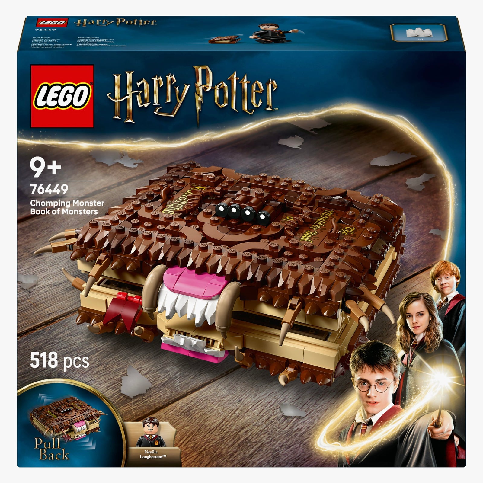 LEGO Harry Potter 76449 – Chomping Monster Book of Monsters