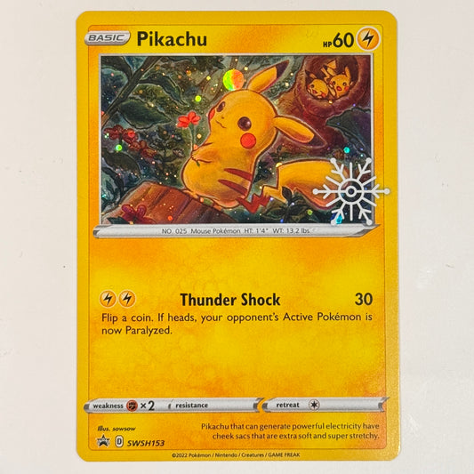 Pikachu SWSH153 Stamped Promo
