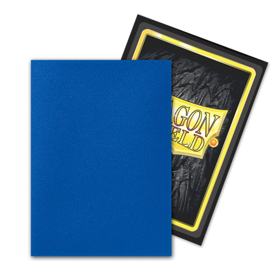 Dragon Shield - Dual Matte Standard Size Sleeves 100pk - Wisdom Blue