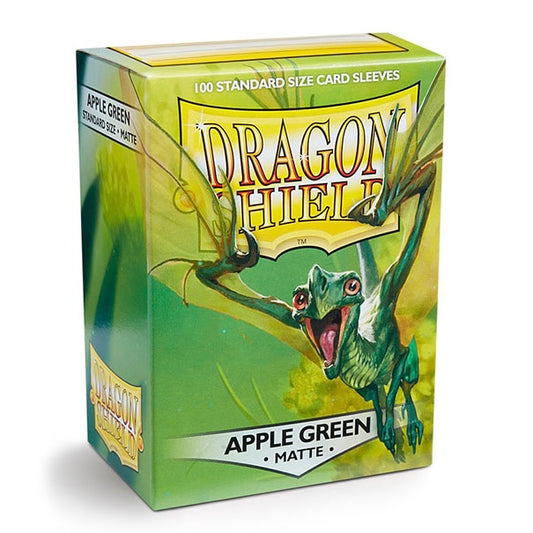 Dragon Shield - Matte Standard Size Sleeves 100pk - Apple Green