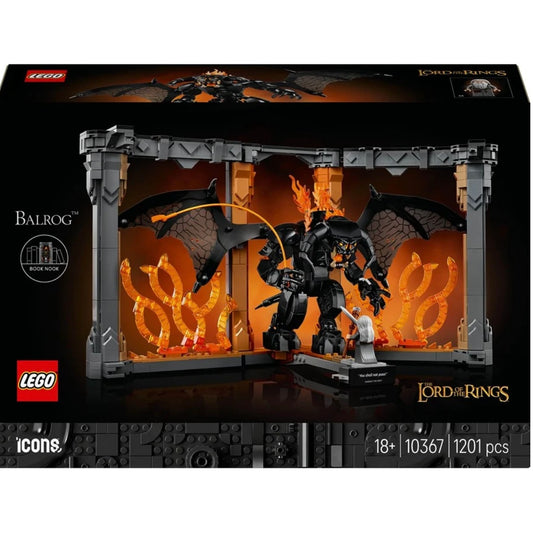 LEGO Icons – Lord of the rings Balrog Bokstøtte 10367