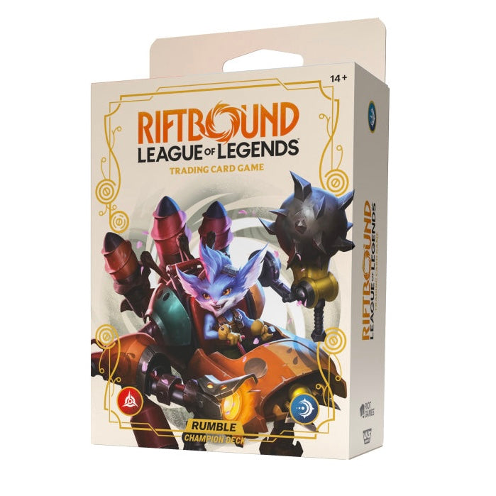 Riftbound: League of Legends TCG - Set Two: Spiritforged Champion Deck - Rumble