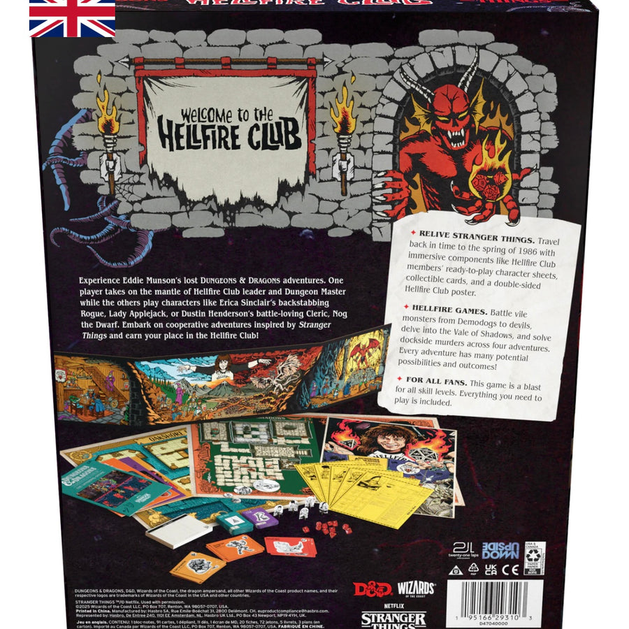 Dungeons & Dragons - Stranger Things Welcome to the Hellfire Club Boxed Set