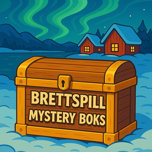 Brettspill Mystery boks gull