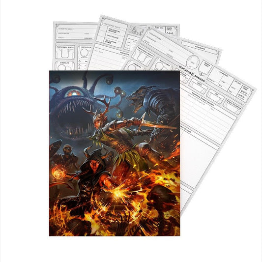 Dungeons & Dragons – Character Sheets 2024