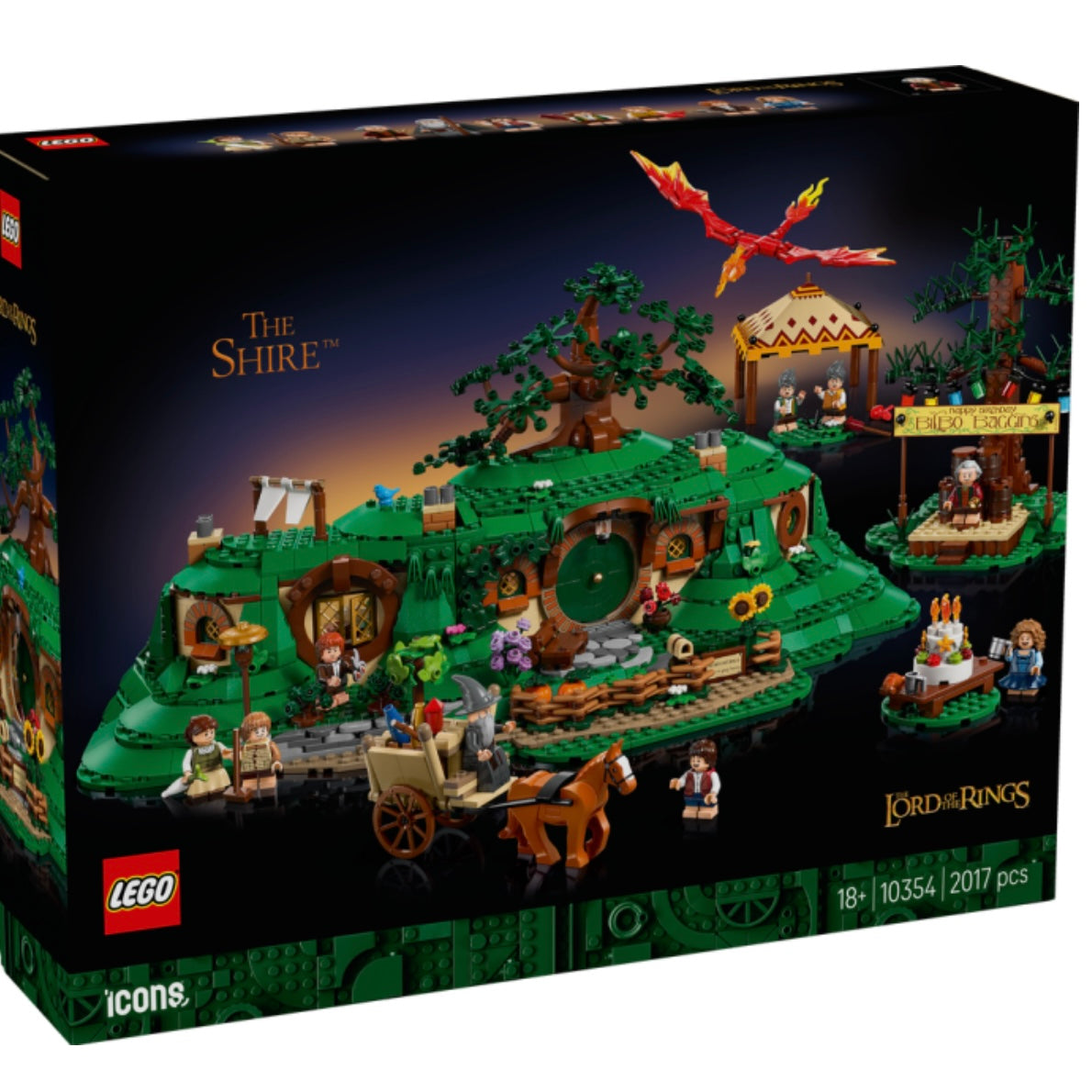 LEGO Icons 10354 – Ringenes herre: Hobsyssel