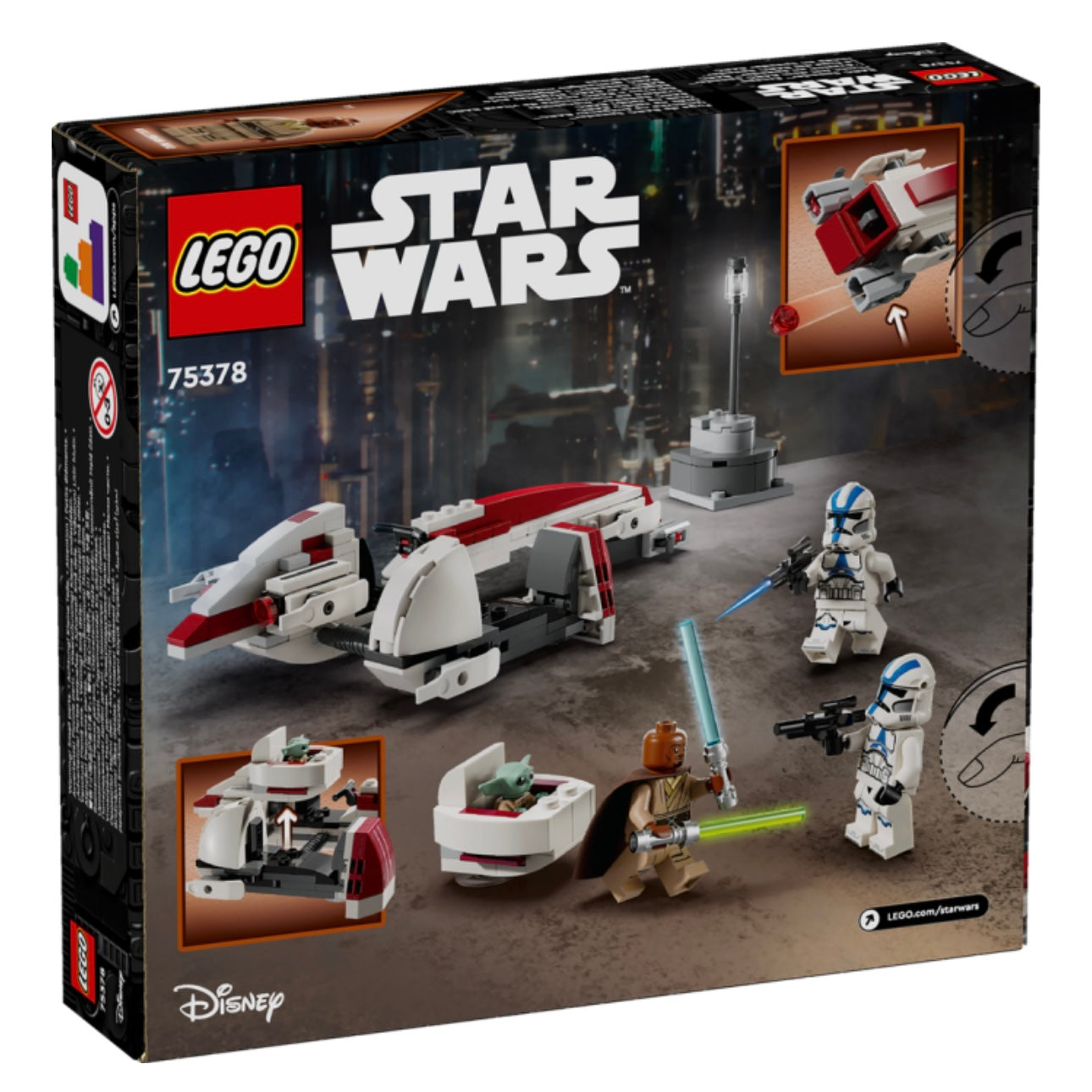 LEGO Star Wars BARC-speederflukt 75378