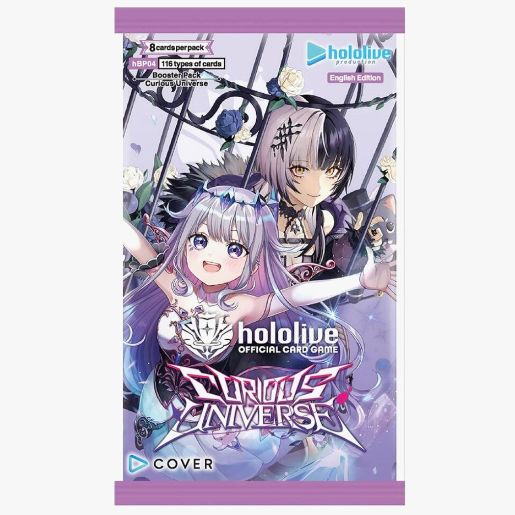 Hololive OFFICIAL CARD GAME - Curious Universe Booster Pack