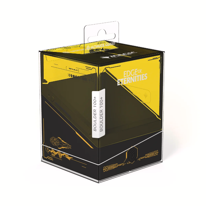 Ultimate Guard - Boulder 100+ Deck Case - Magic: The Gathering - Edge of Eternities Design 02 Gul